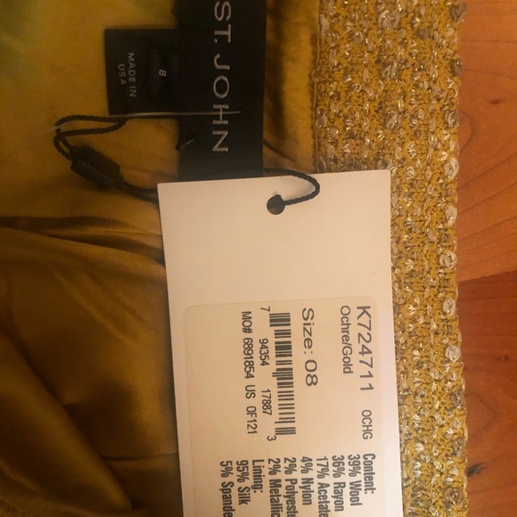 St John magnificent skirt silk lined - Picture 2 of 10